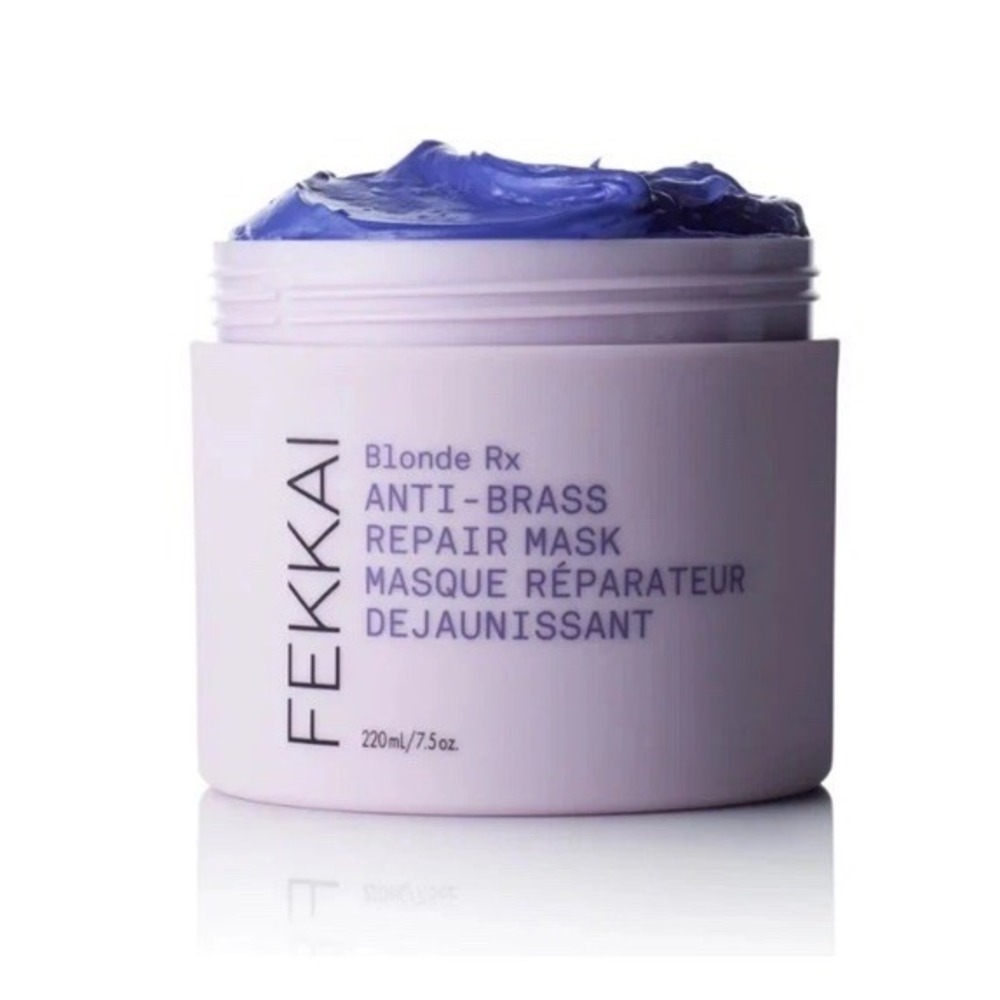 FEKKAI Blonde Rx Anti-Brass Purple Repair Mask 220ml/7.5oz